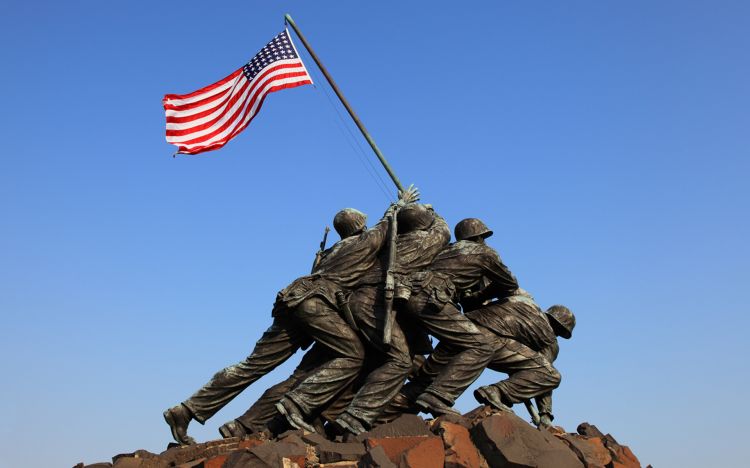 Fonds d'cran Constructions et architecture Statues - Monuments Iwo Jima Memorial