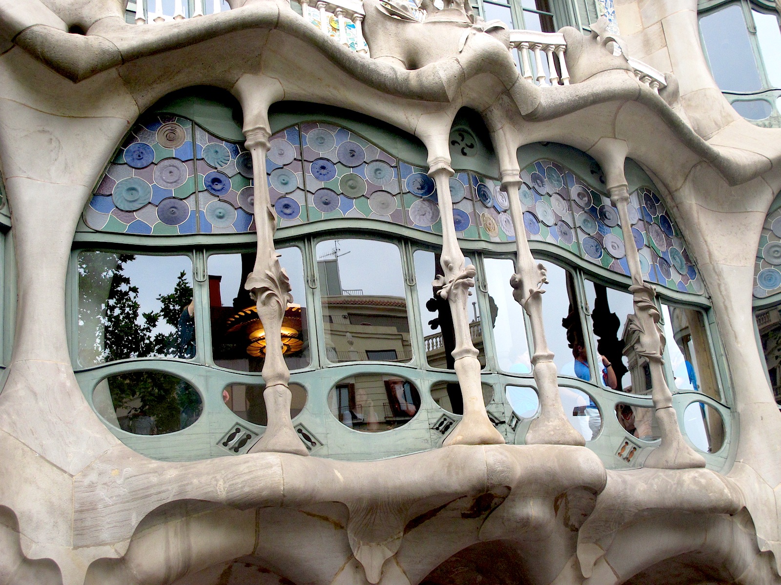 Fonds d'cran Constructions et architecture Portes - Fentres - Porches Barcelone Casa Batllo