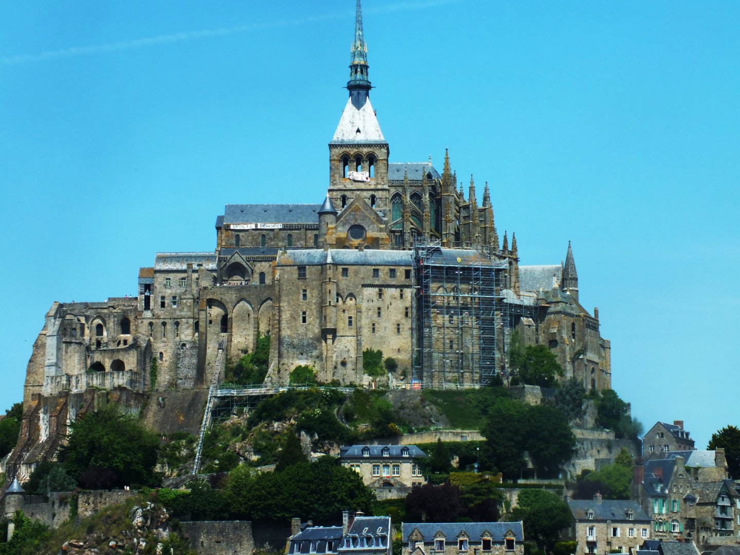 Wallpapers Constructions and architecture Statues - Monuments Mont Saint Michel 