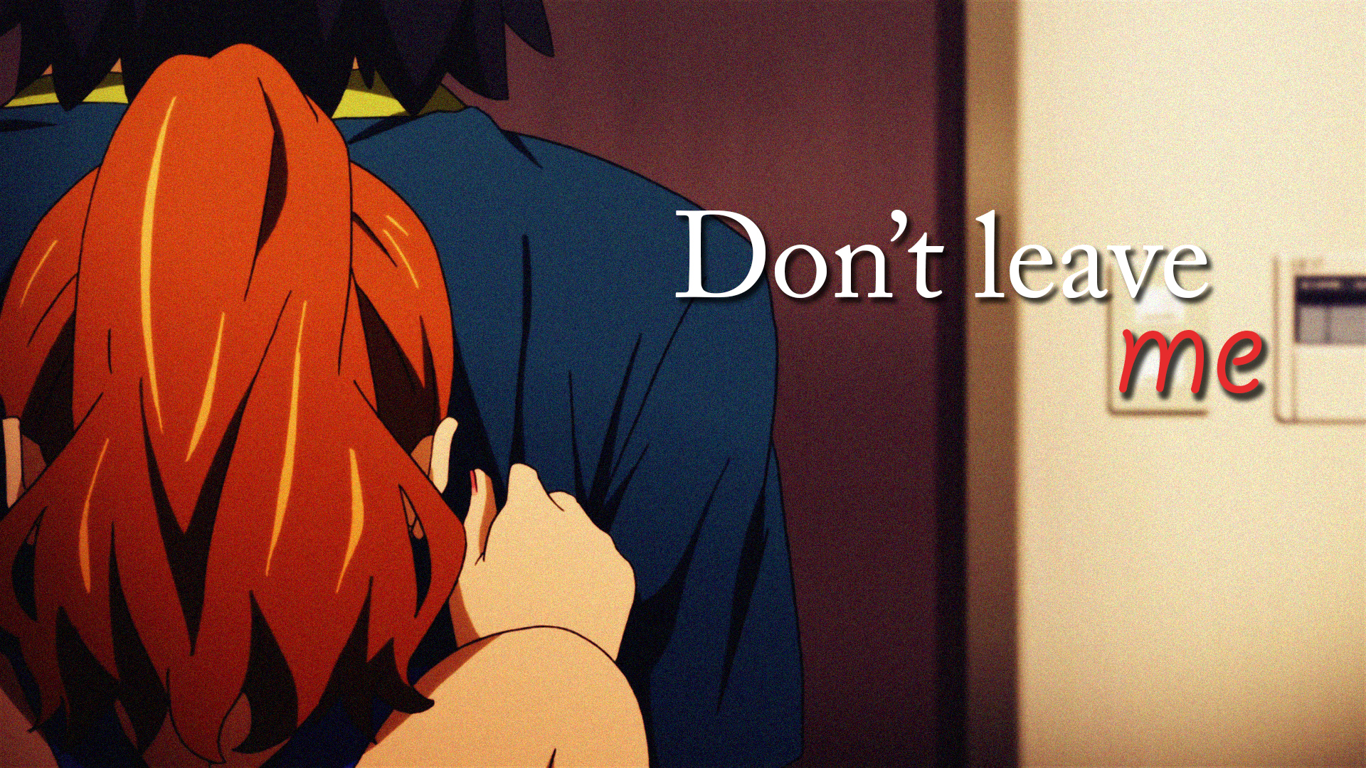 Wallpapers Manga Anohana Jinta x Anaru | Don't Leave me !