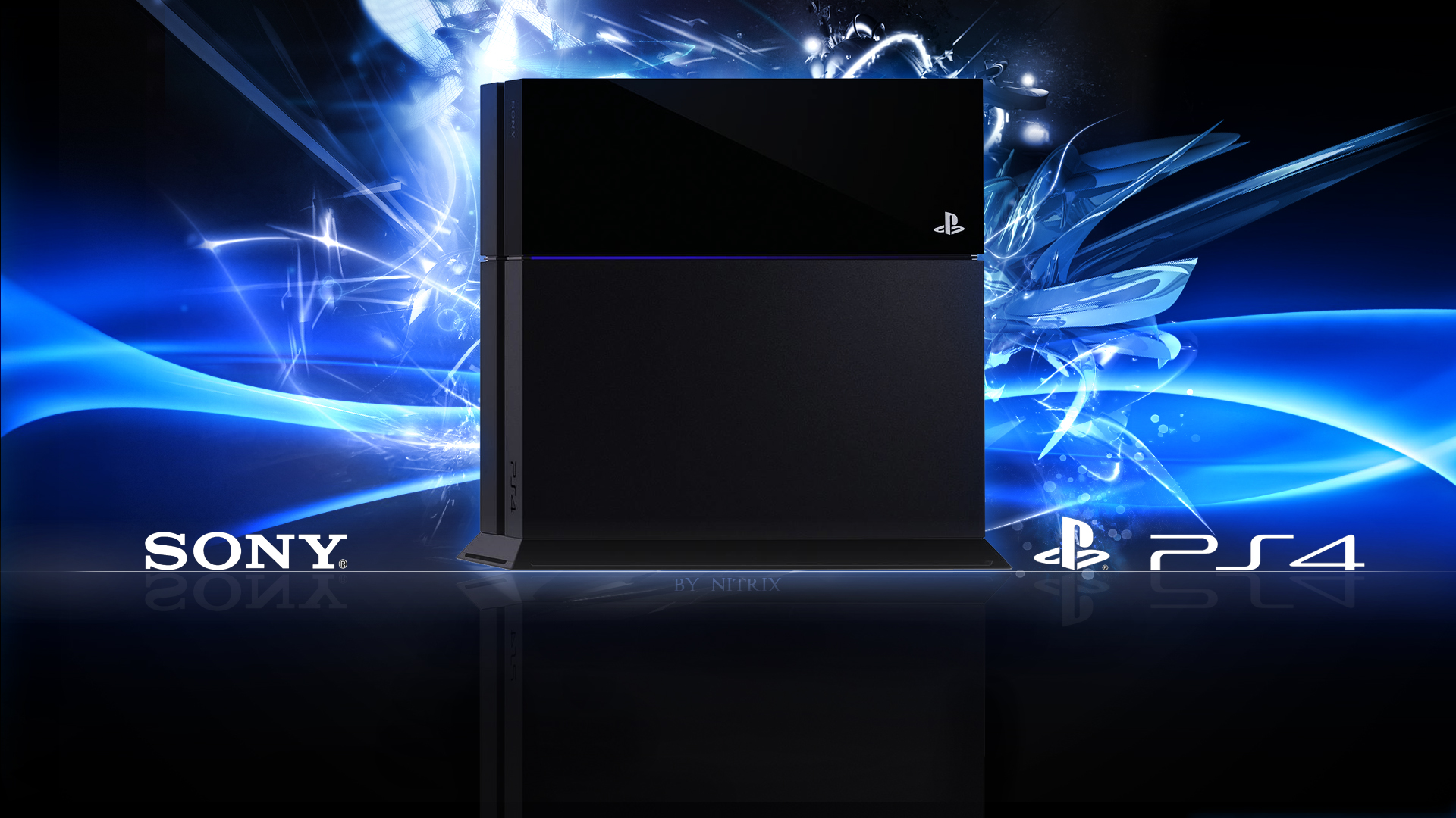 Wallpapers Video Games Playstation 4 PS4 Abstract Wallpaper