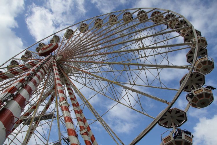 Fonds d'cran Constructions et architecture Parcs d'attractions > Divers Grande roue