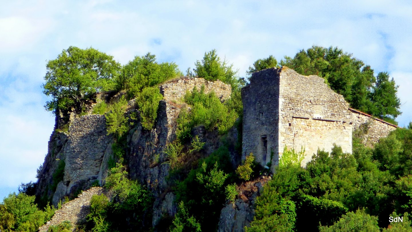 Wallpapers Constructions and architecture Ruins GORGES DE L ARDECHE