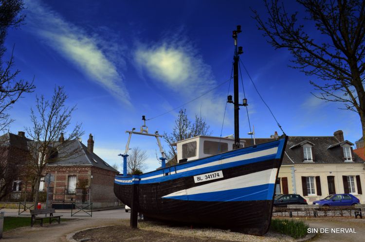 Fonds d'cran Bateaux Bateaux de pche DU CROTOY A STE VALERY SUR SOMME