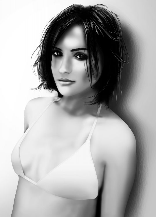 Wallpapers Celebrities Women Rachael Leigh Cook Rachael Leigh Cook Painting.