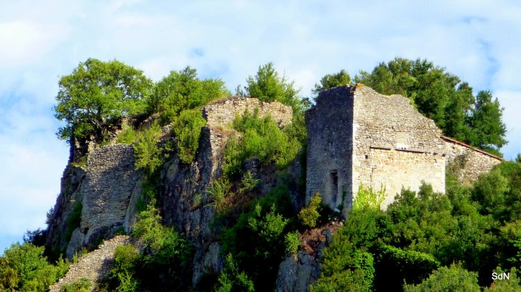 Fonds d'cran Constructions et architecture Ruines - Vestiges GORGES DE L ARDECHE