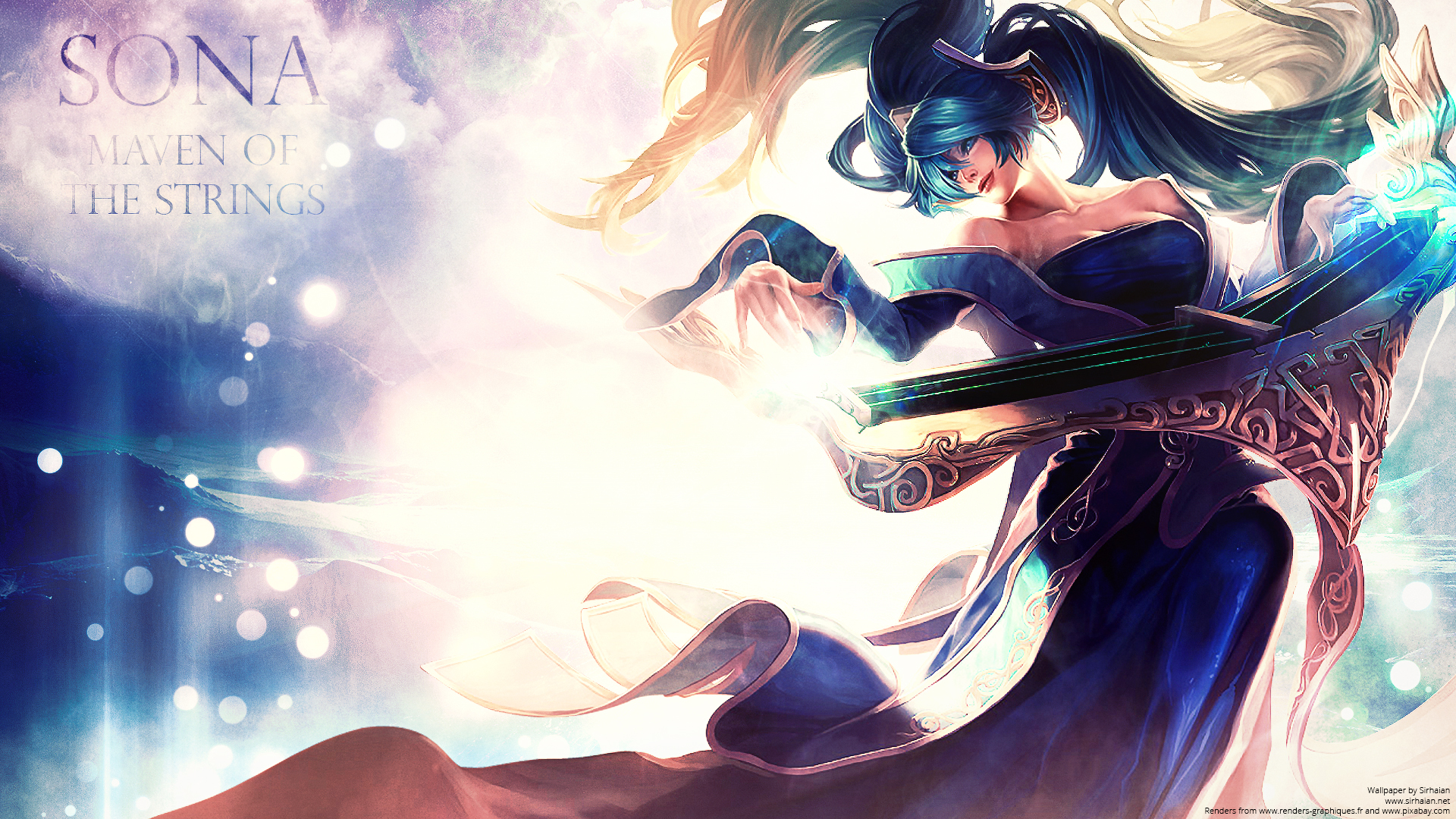 Fonds d'cran Jeux Vido League of Legends - Clash of Fates Maven of the Strings