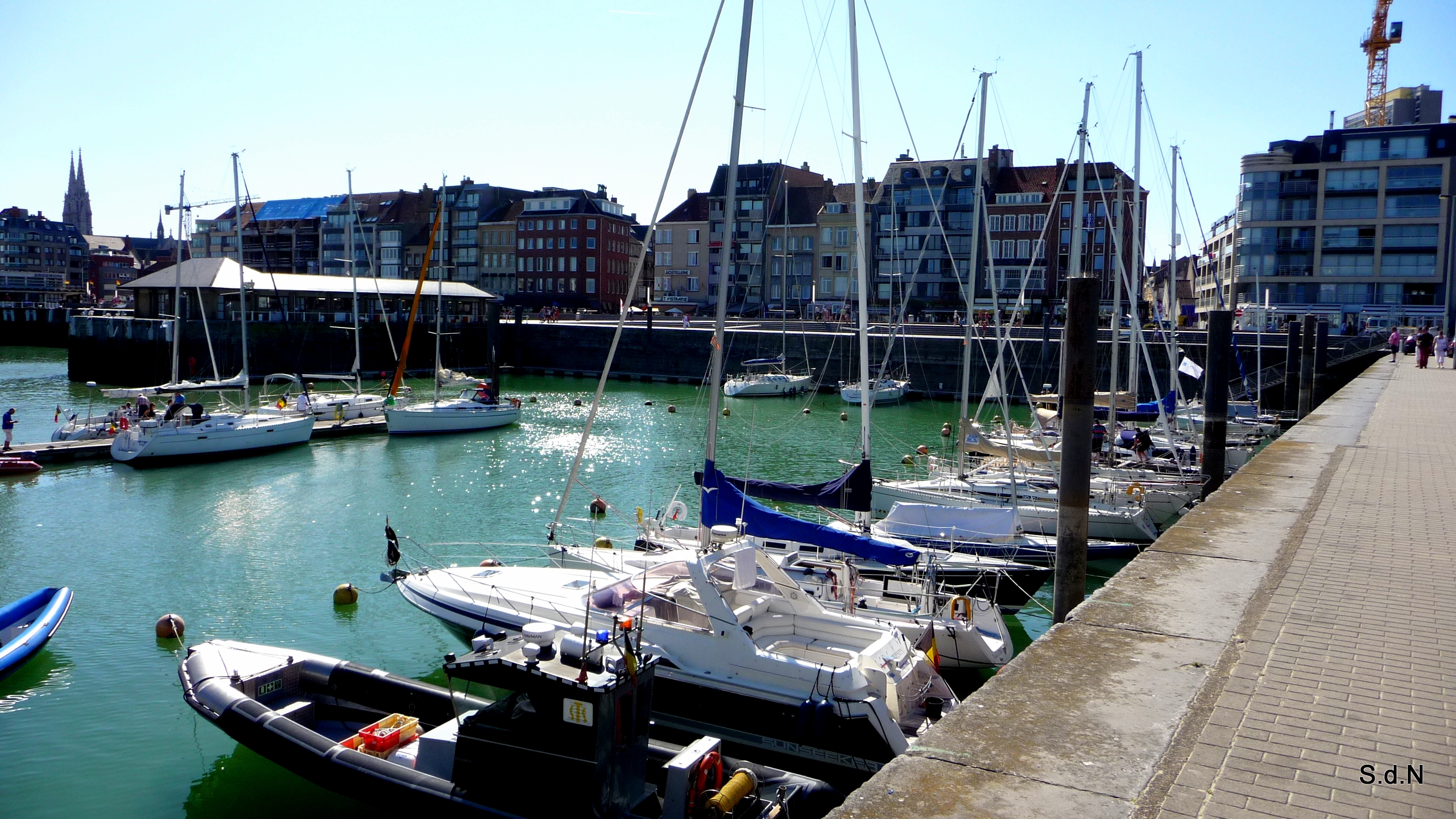 Wallpapers Constructions and architecture Harbours - Docks OSTENDE IN BELGIUM 2012