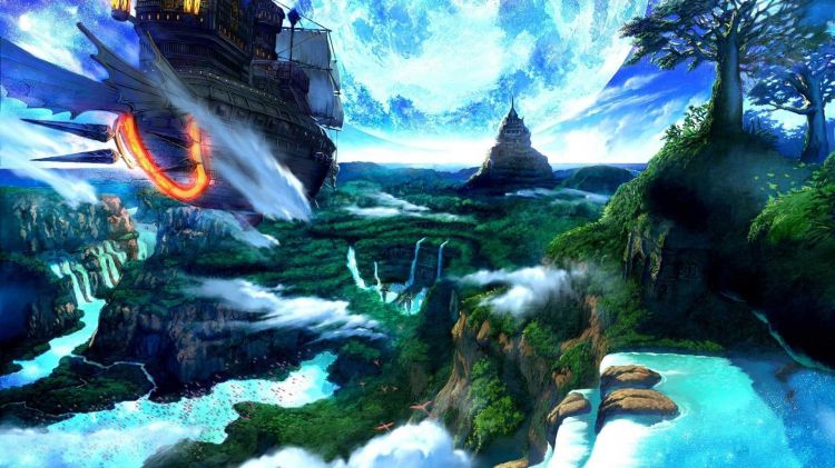 Fonds d'cran Fantasy et Science Fiction Paysages Fantasy Wallpaper N348101