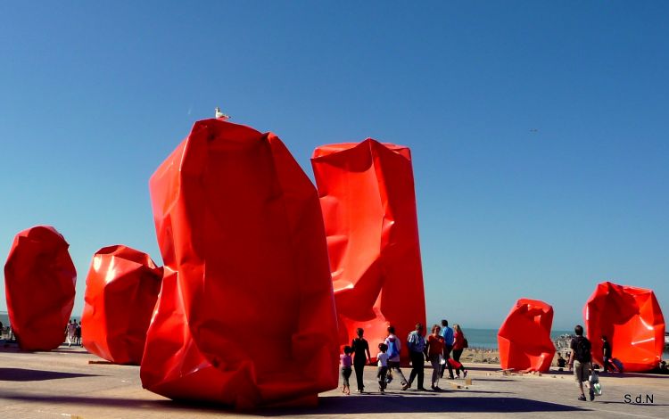 Wallpapers Constructions and architecture Harbours - Docks OSTENDE IN BELGIUM 2012