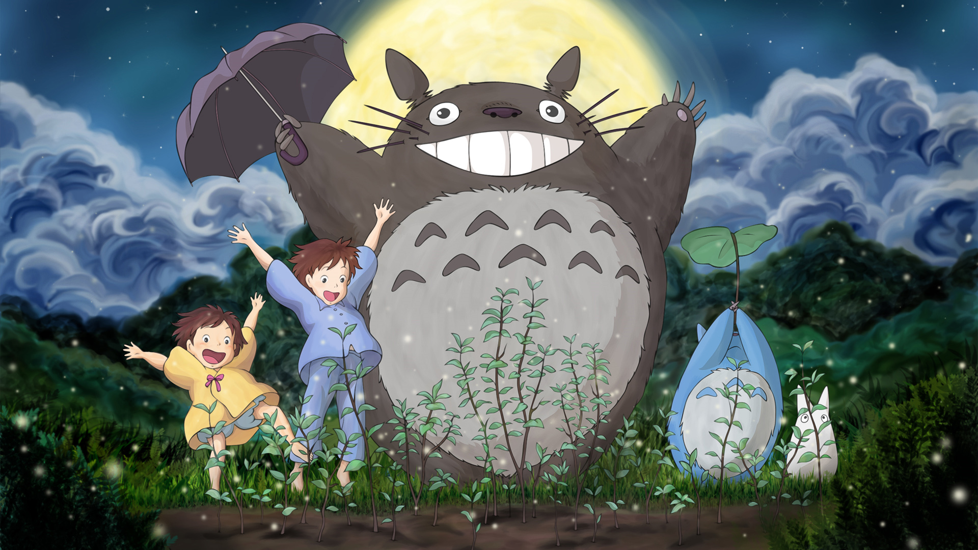 Wallpapers Cartoons My Neighbor Totoro 