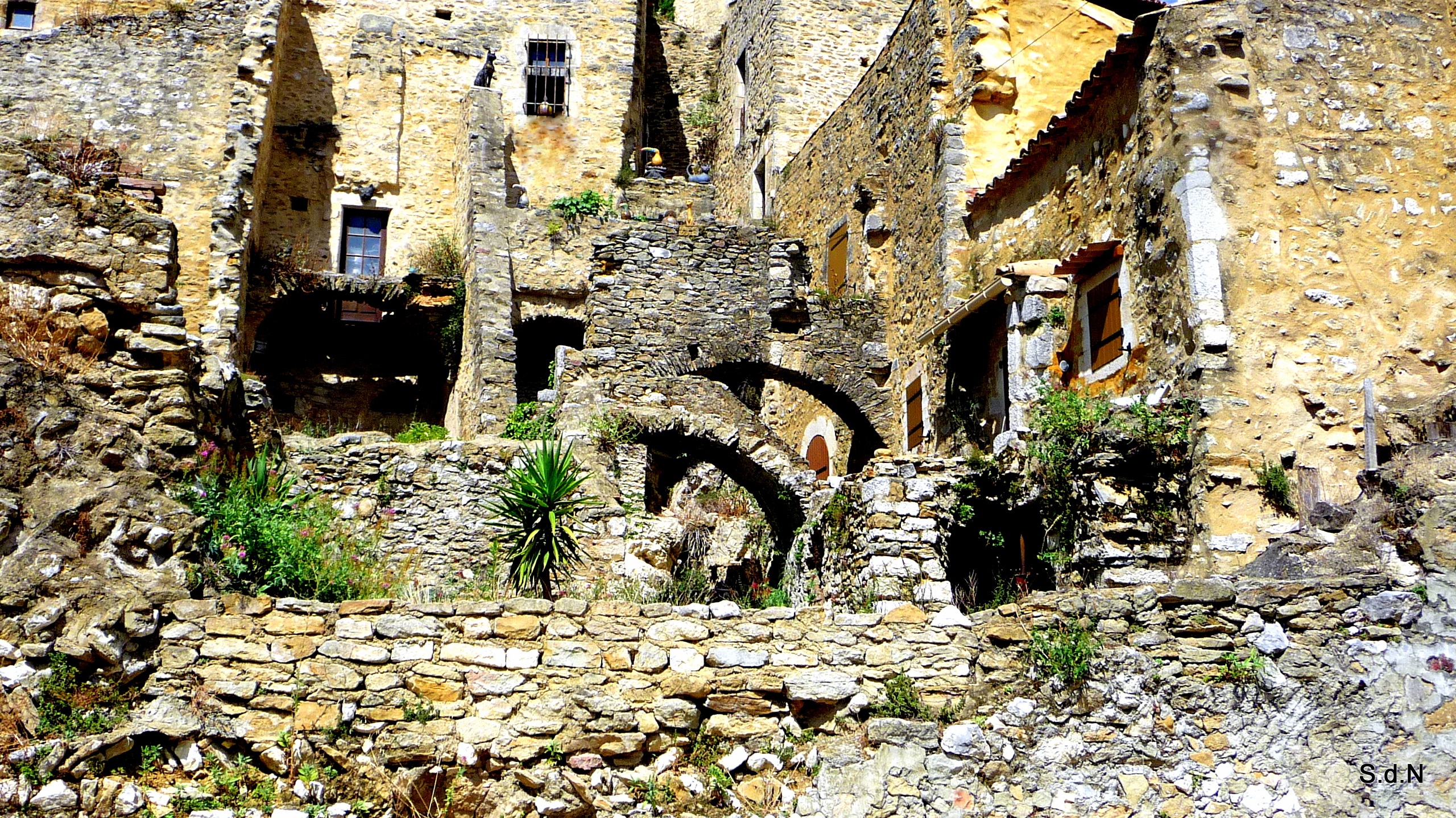 Wallpapers Constructions and architecture Houses ARDECHE