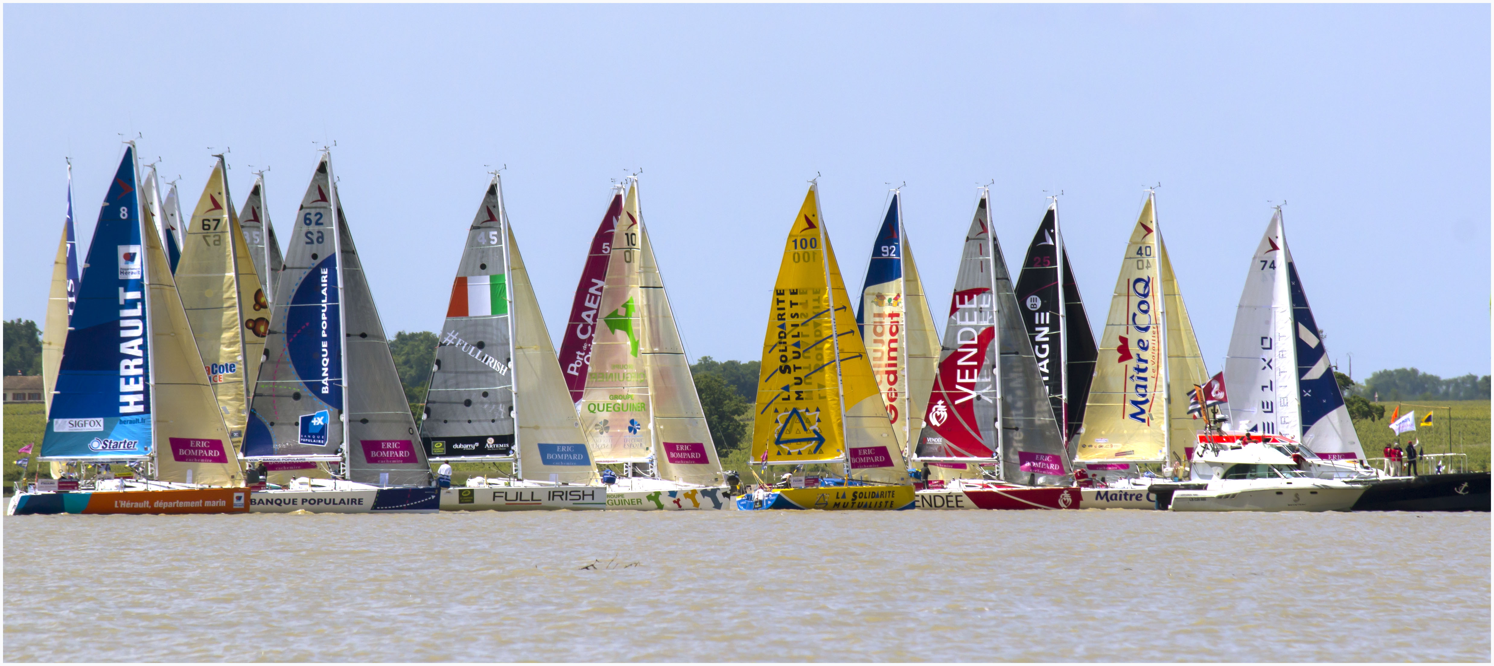 Wallpapers Boats Sailboats la solitaire du figaro