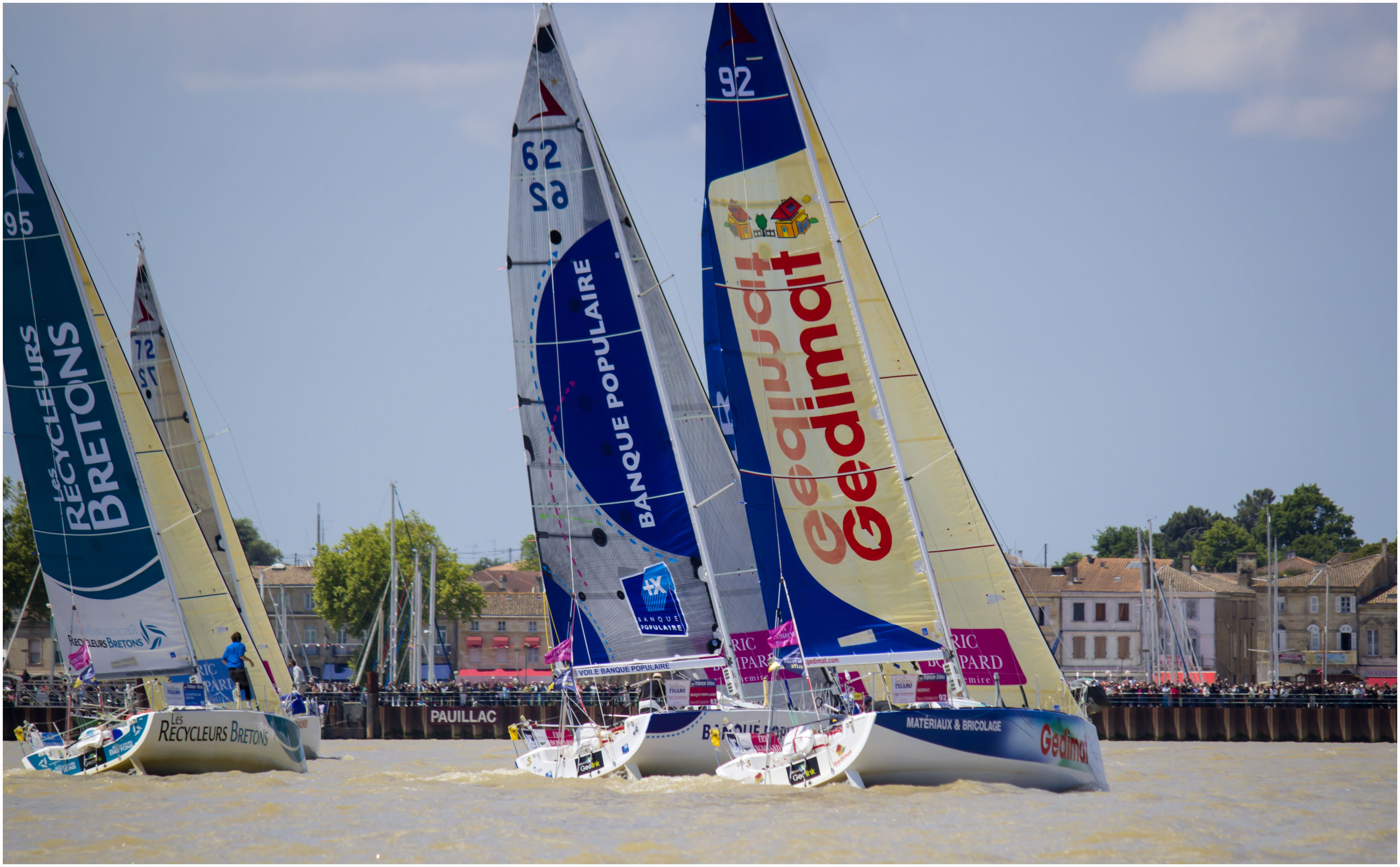 Wallpapers Boats Sailboats la solitaire du figaro