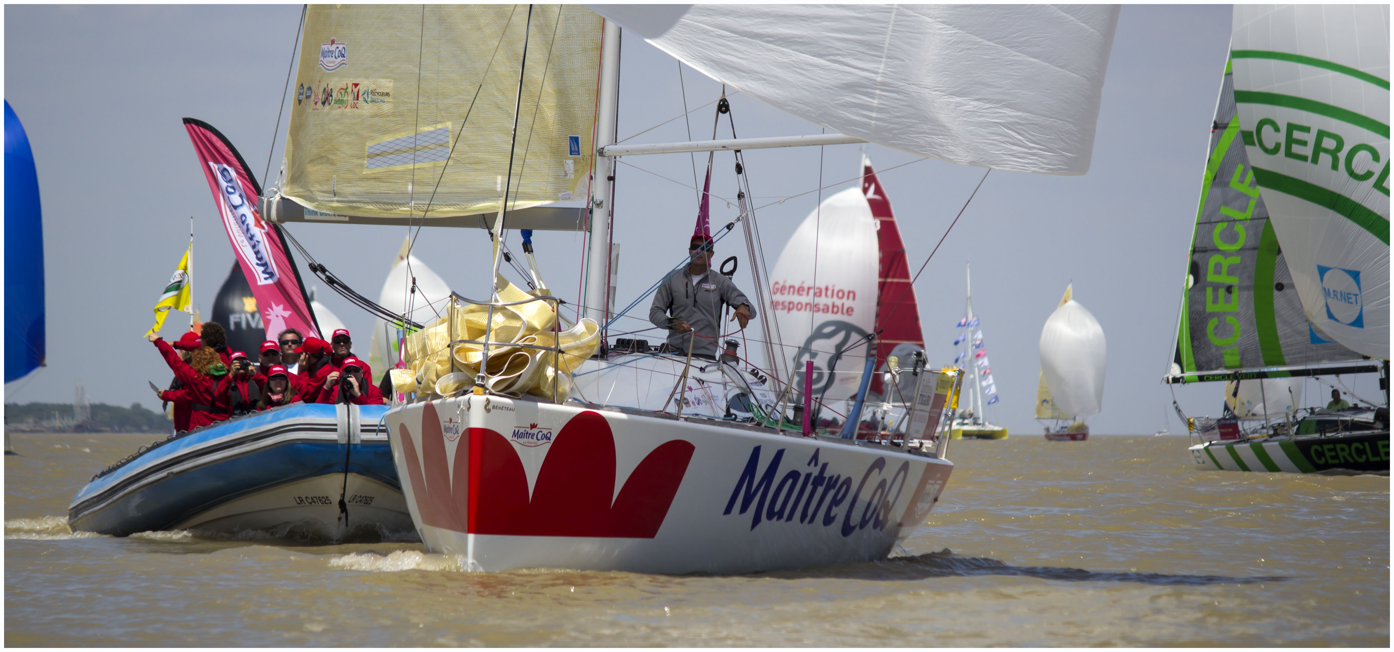 Wallpapers Boats Sailboats la solitaire du figaro