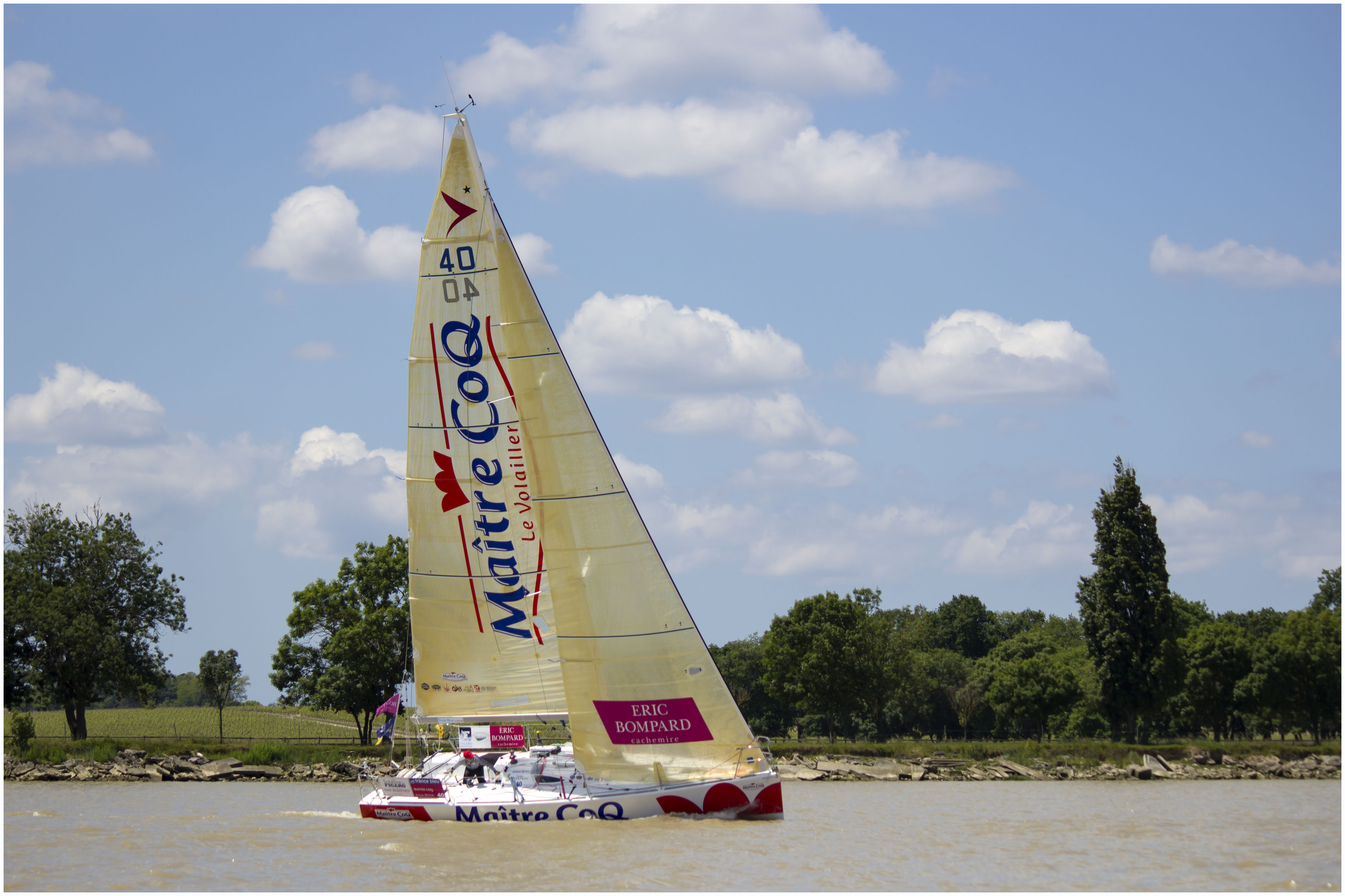 Fonds d'cran Bateaux Voiliers la solitaire du figaro