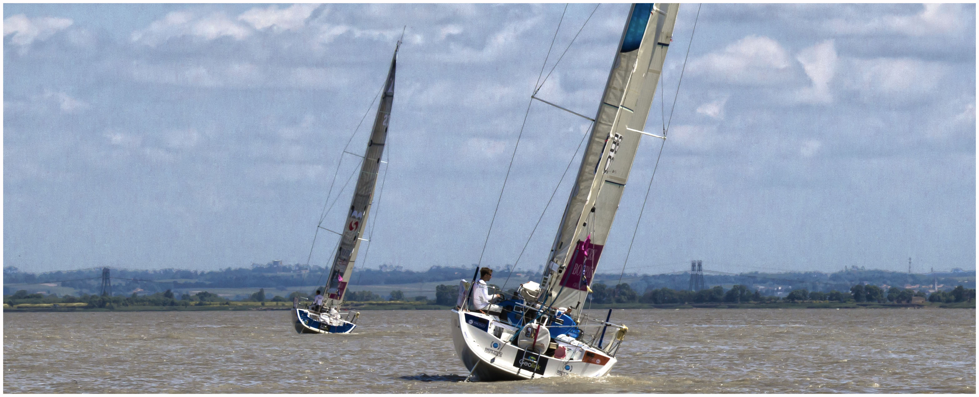 Fonds d'cran Bateaux Voiliers la solitaire du figaro