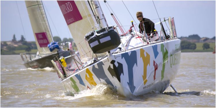 Fonds d'cran Bateaux Voiliers la solitaire du figaro