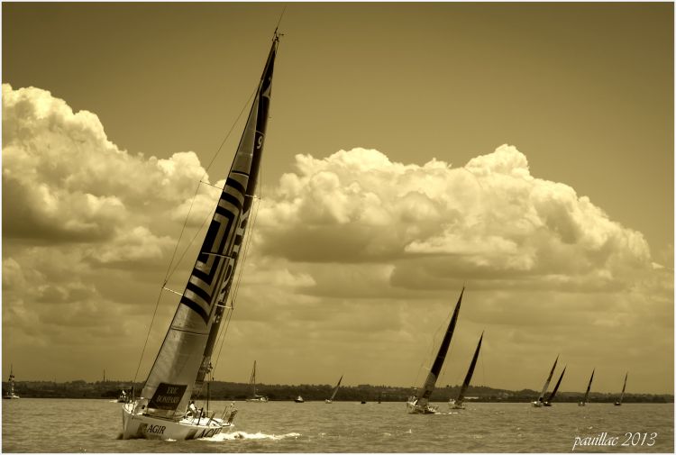 Wallpapers Boats Sailboats la solitaire du figaro