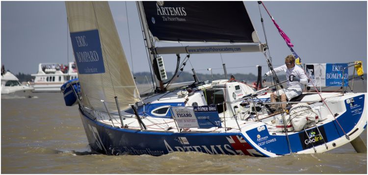 Wallpapers Boats Sailboats la solitaire du figaro