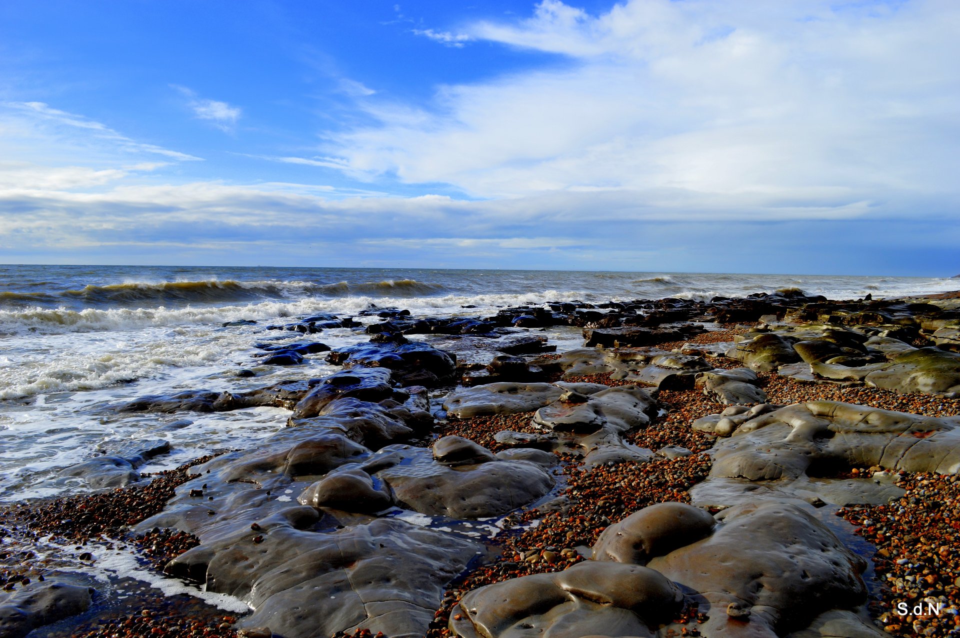 Fonds d'cran Nature Mers - Ocans - Plages WISSANT AMBLEUTEUSE