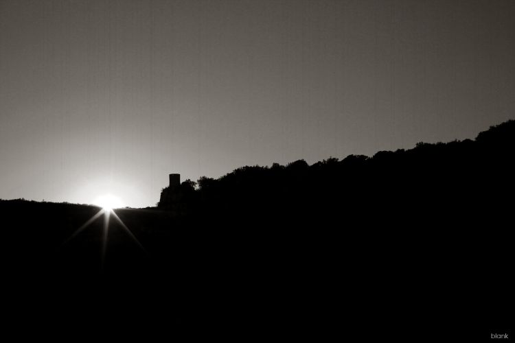 Fonds d'cran Nature Couchers et levers de Soleil Tower Sunset