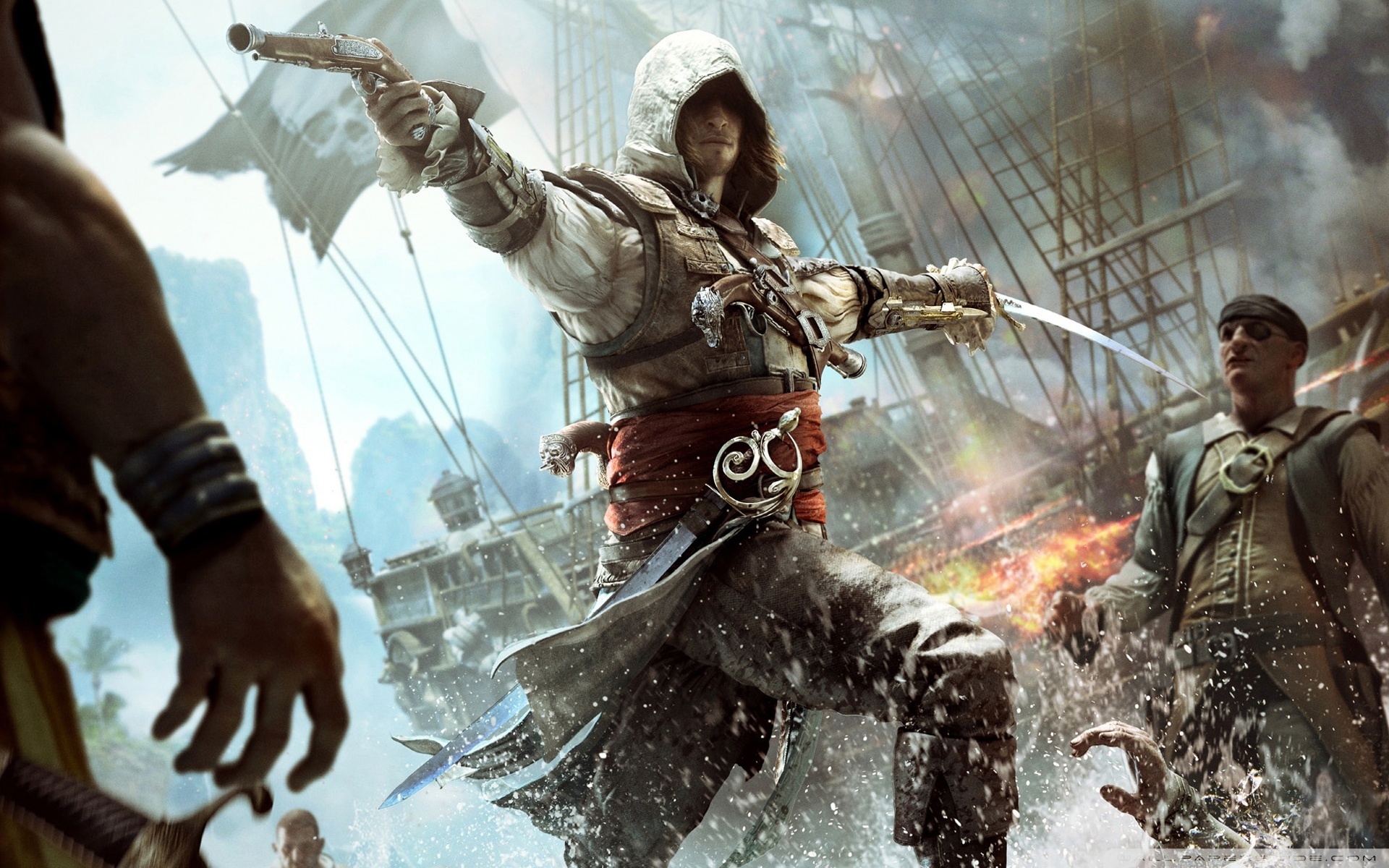 Fonds d'cran Jeux Vido Assassin's Creed 4 : Black Flag 