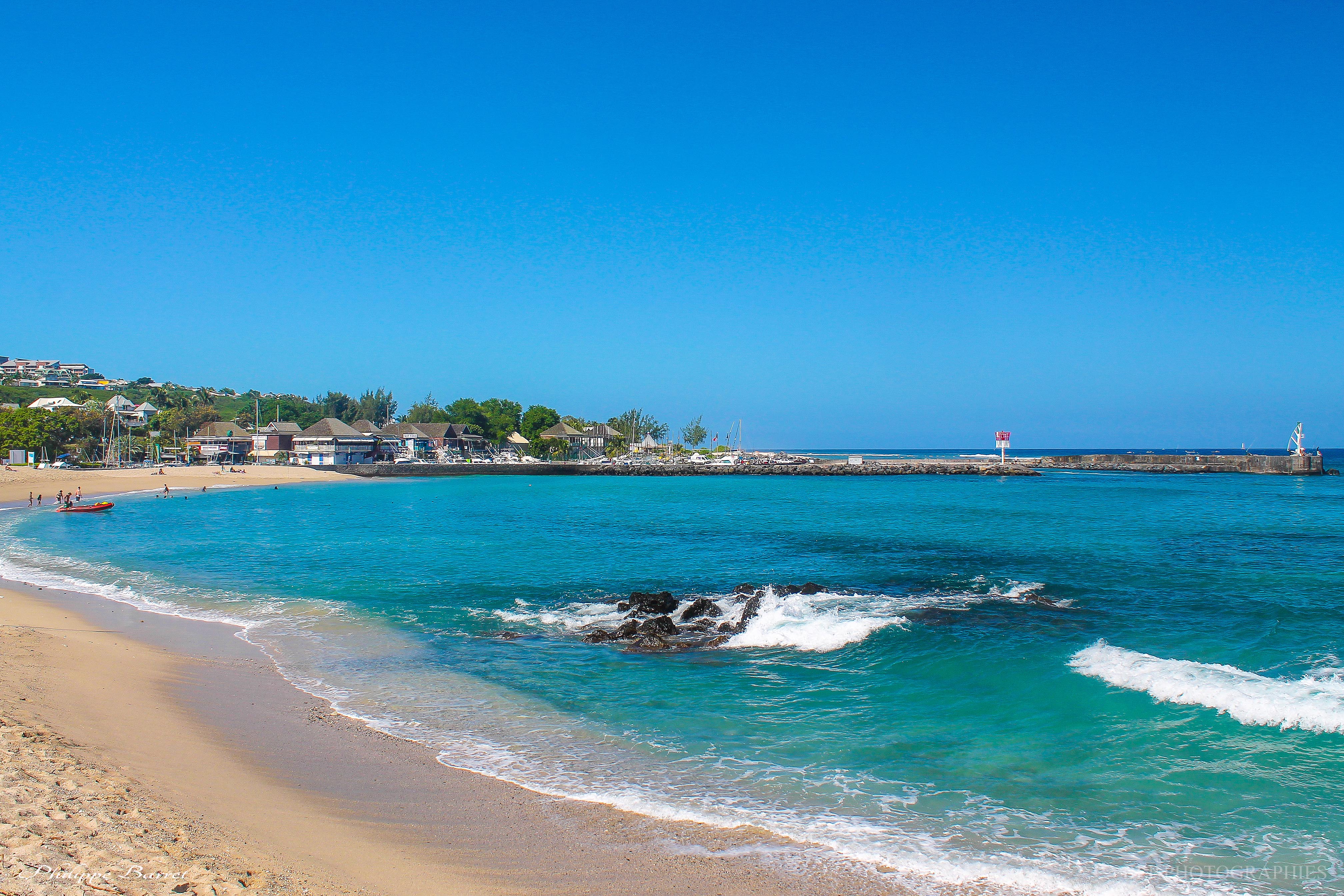 Fonds d'cran Nature Mers - Ocans - Plages Plage des Roches Noires