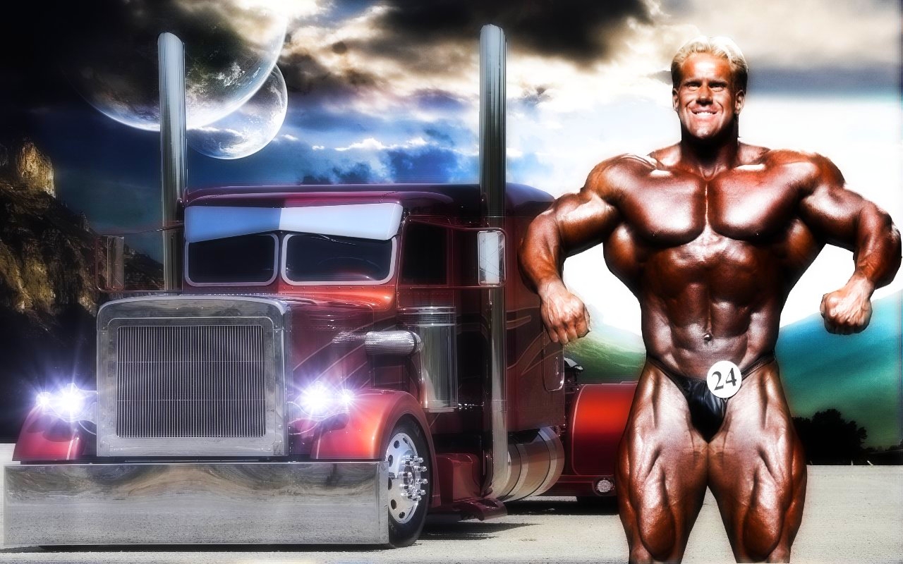 Fonds d'cran Sports - Loisirs Body Building jay cuttler +peterbilt hd