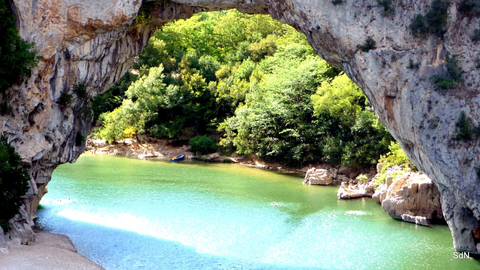 Fonds d'cran Nature Arches ARDECHE