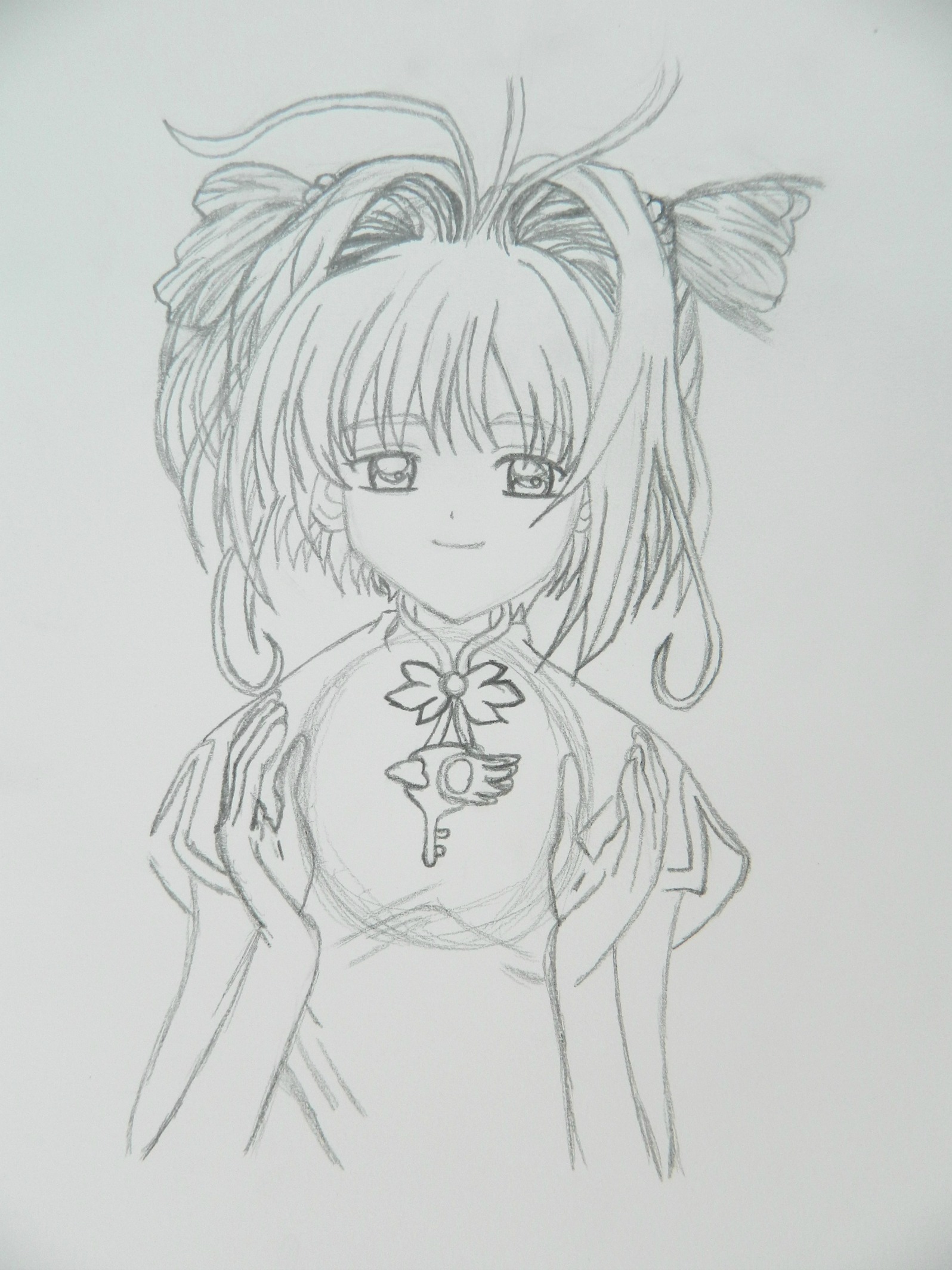 Fonds d'cran Art - Crayon Manga - Sakura Sakura 