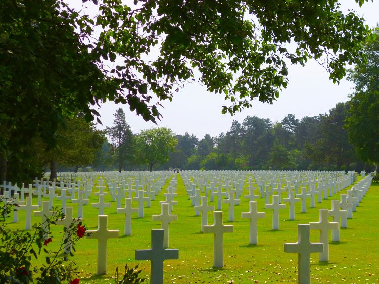 Wallpapers Trips : Europ France > Normandie les plages du débarquement et le cimetière de colleville