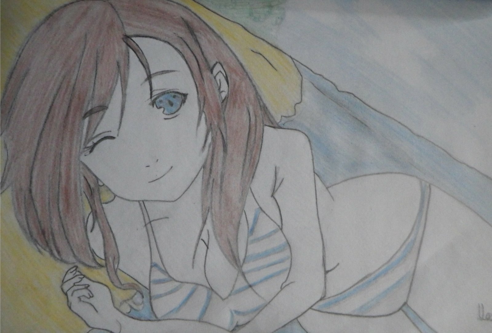 Fonds d'cran Art - Crayon Manga - Divers dessin