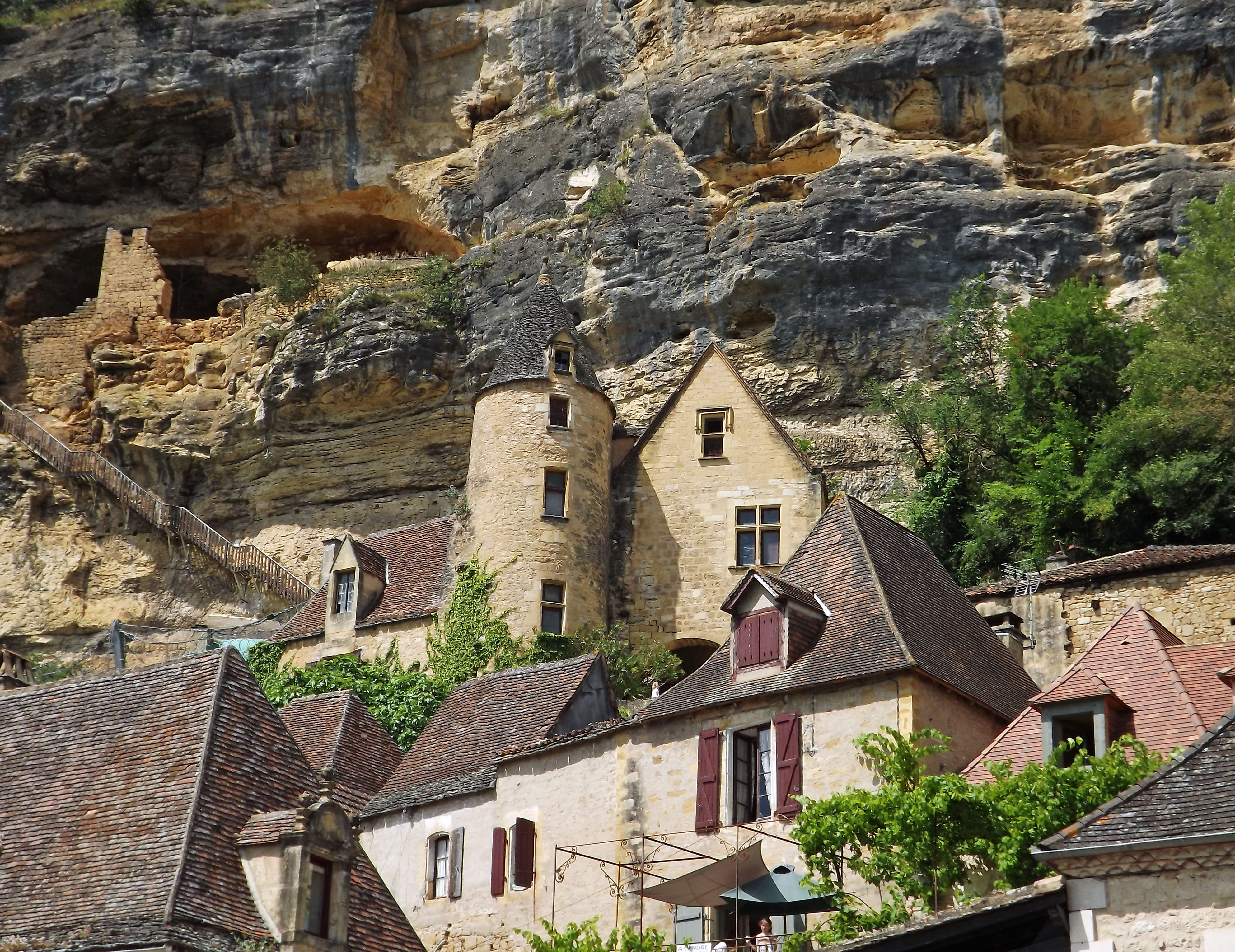 Wallpapers Constructions and architecture Cities - Towns la roque-gageac (dordogne)