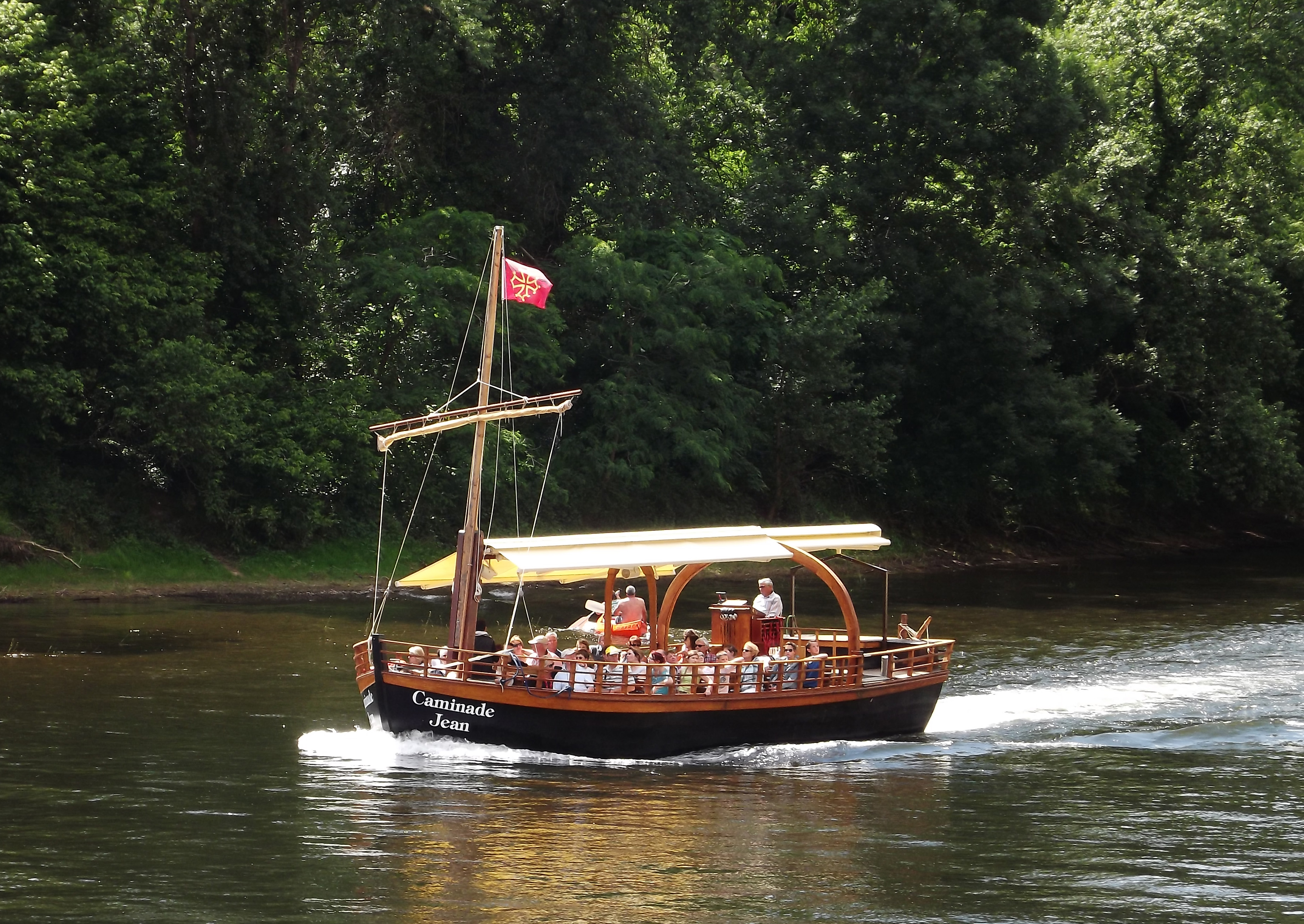 Wallpapers Boats Miscellaneous gabarre sur la dordogne