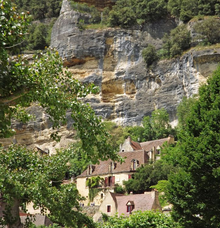 Wallpapers Constructions and architecture Cities - Towns la roque-gageac (dordogne)