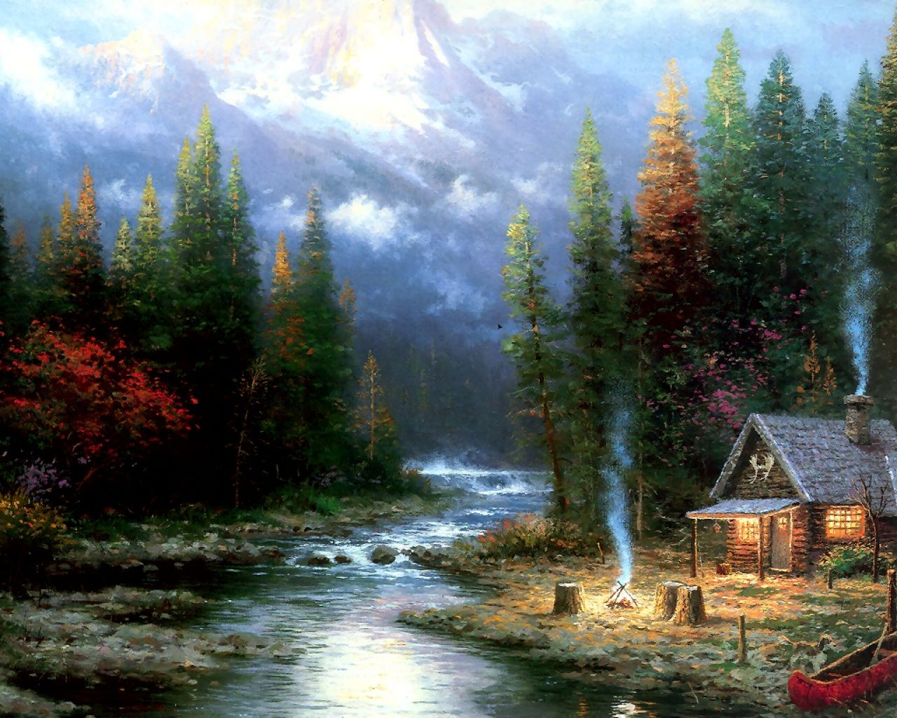 Wallpapers Art - Painting Landscapes - Misc 