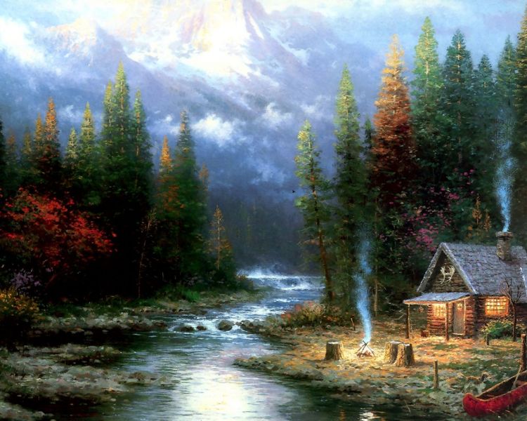 Wallpapers Art - Painting Landscapes - Misc Wallpaper N351000