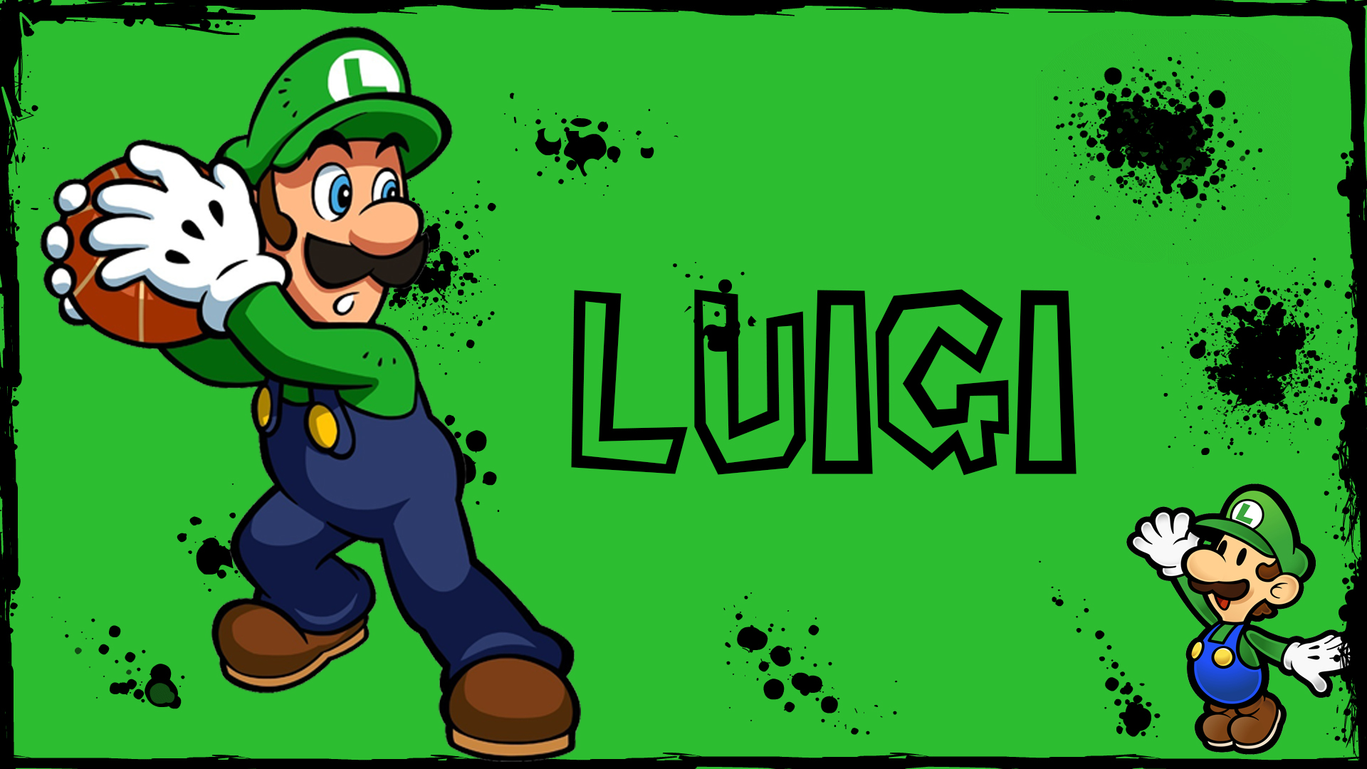 Wallpapers Video Games Mario Luigi creation