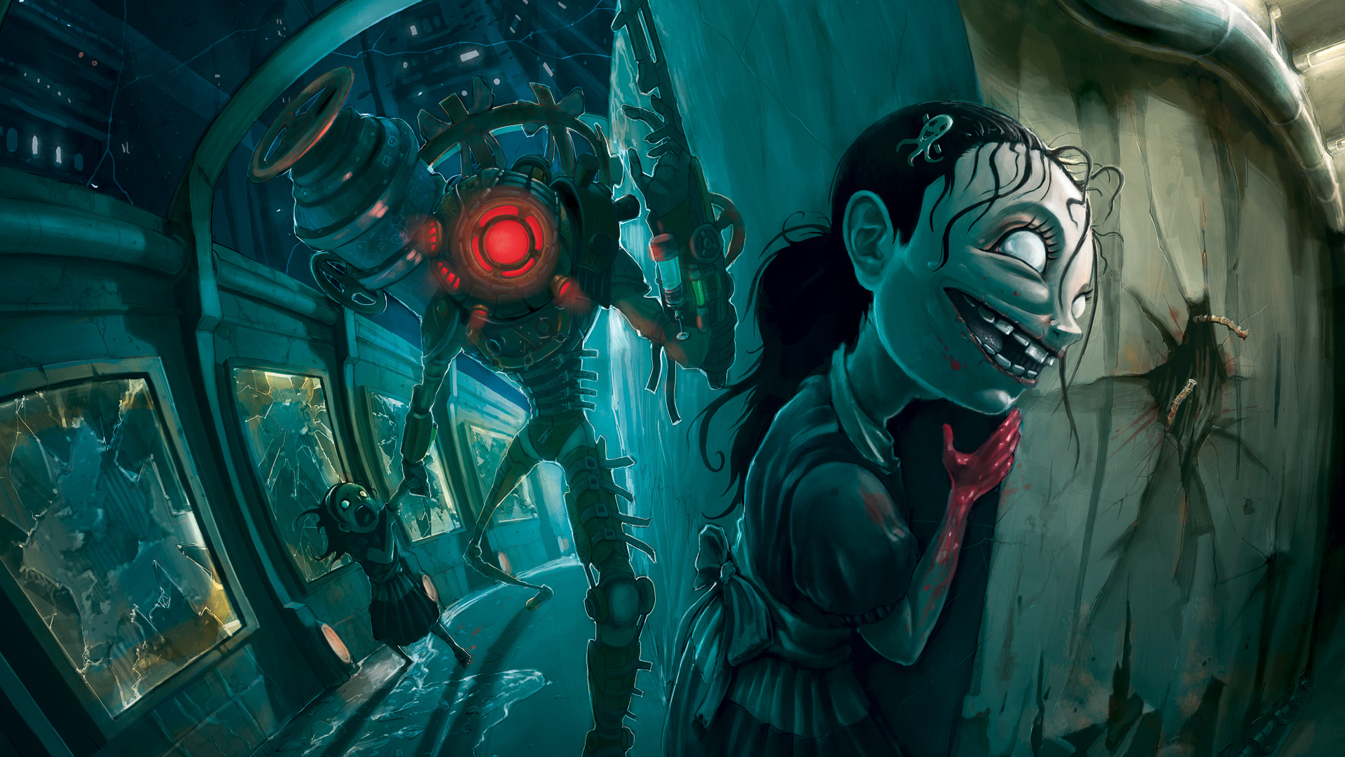 Wallpapers Video Games BioShock 1 and 2 