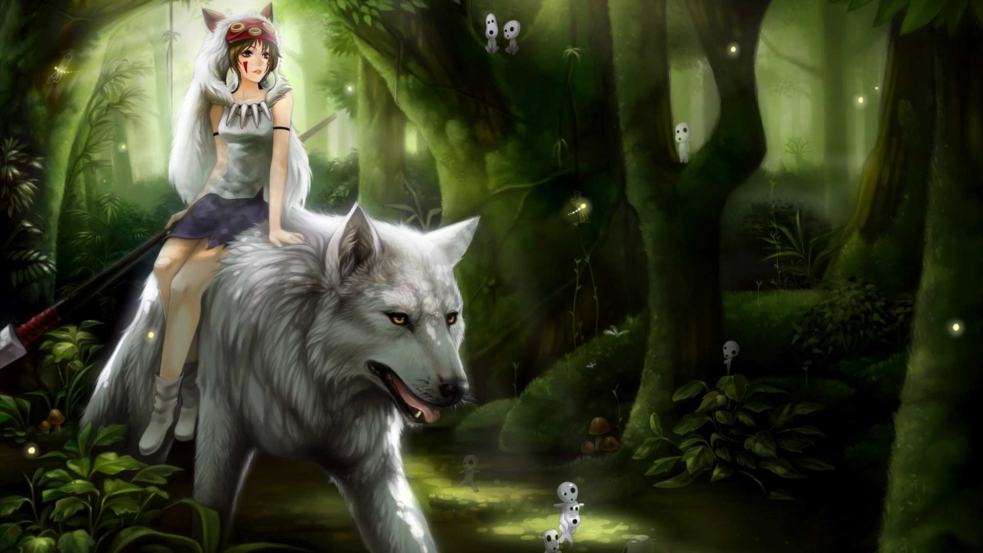 Fonds d'cran Dessins Anims Princesse Mononoke 