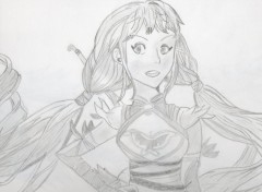  Art - Pencil Suikoden Tierkreis-Marica