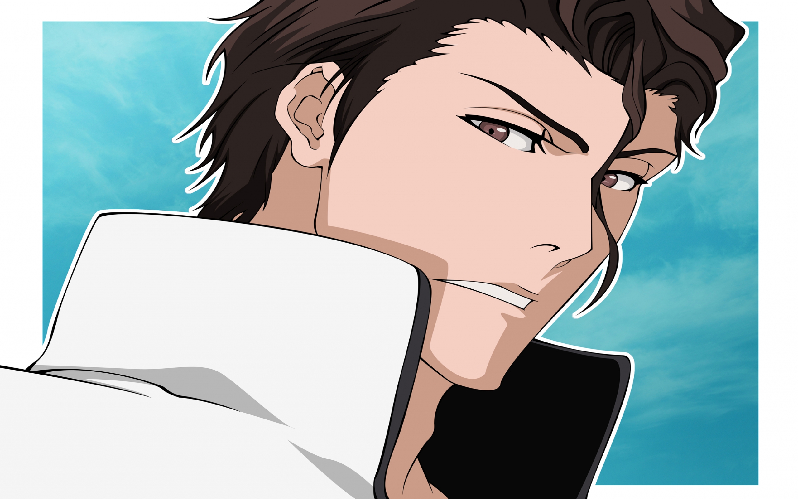 Fonds d'cran Manga Bleach Aizen Sosuke