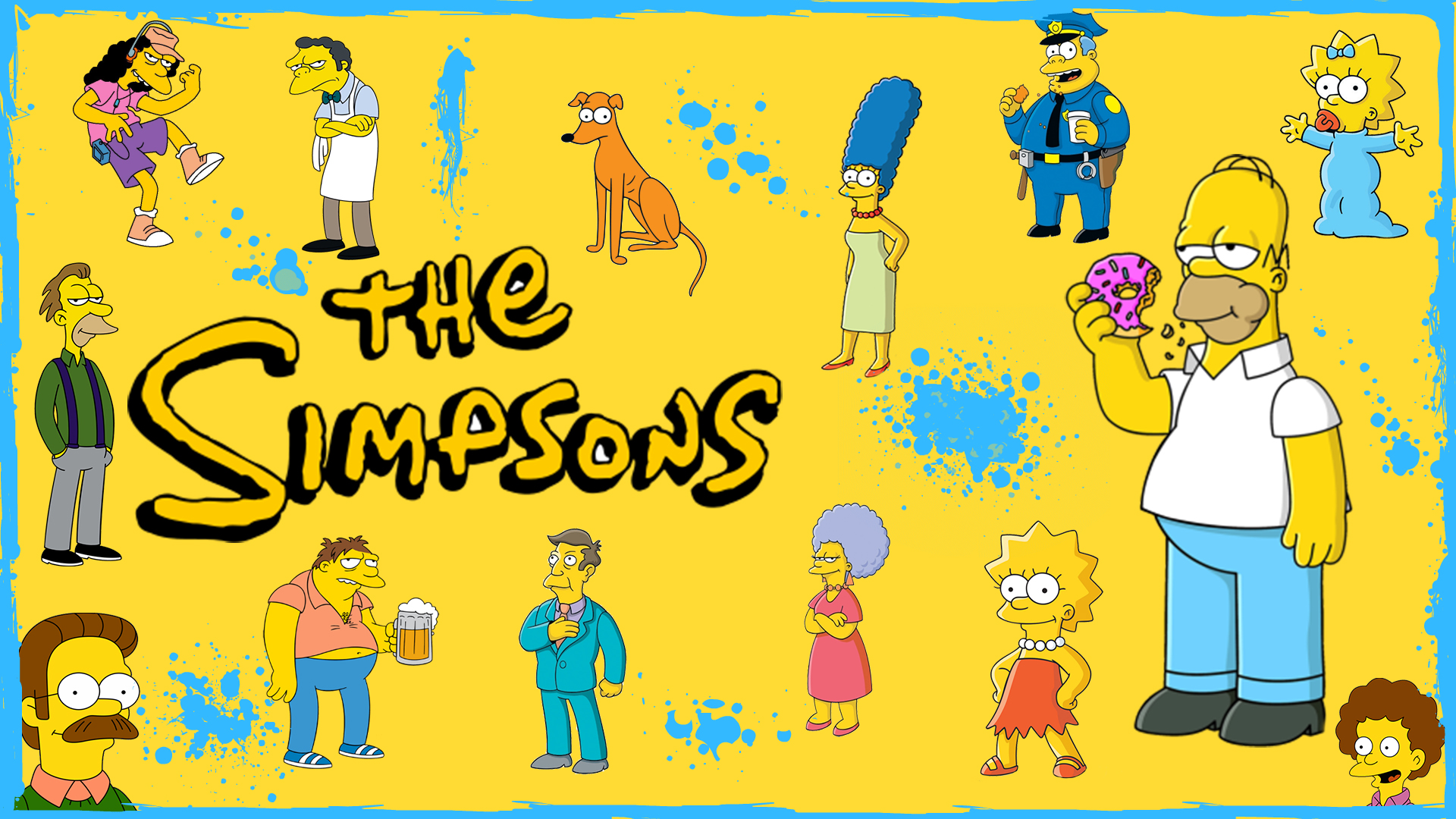 Wallpapers Cartoons The Simpsons The simpsons