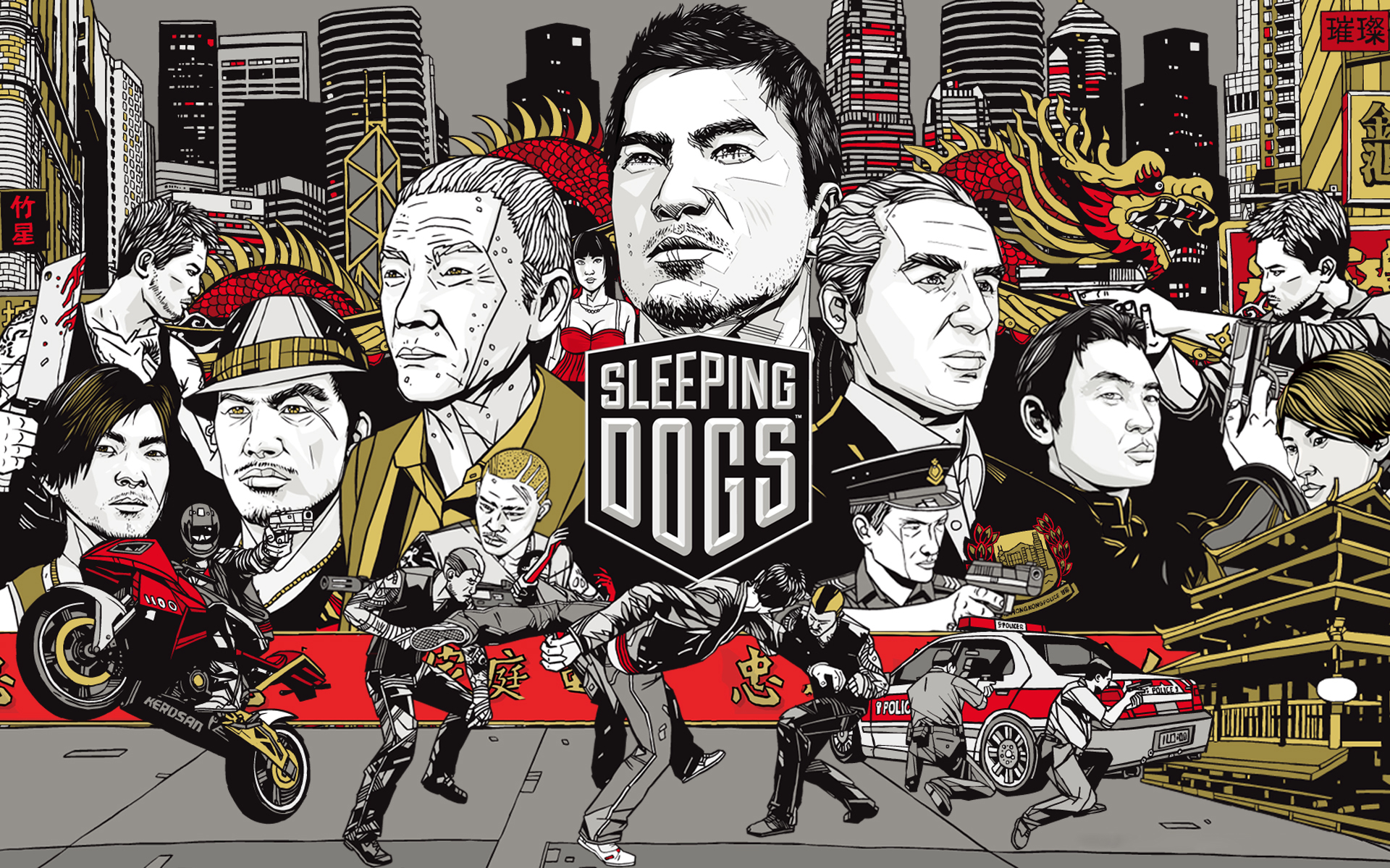 Wallpapers Video Games Sleeping Dogs 