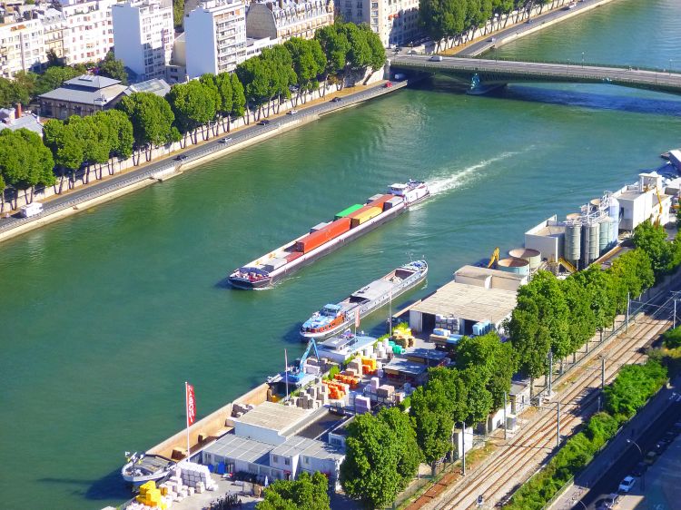 Fonds d'cran Bateaux Pniches le parc andr citron