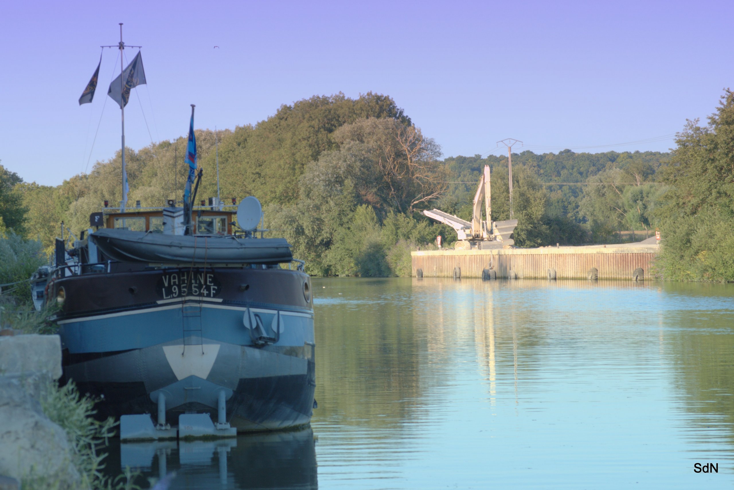 Wallpapers Boats Barges SAINT LEU EN ESSERANT - L' OISE