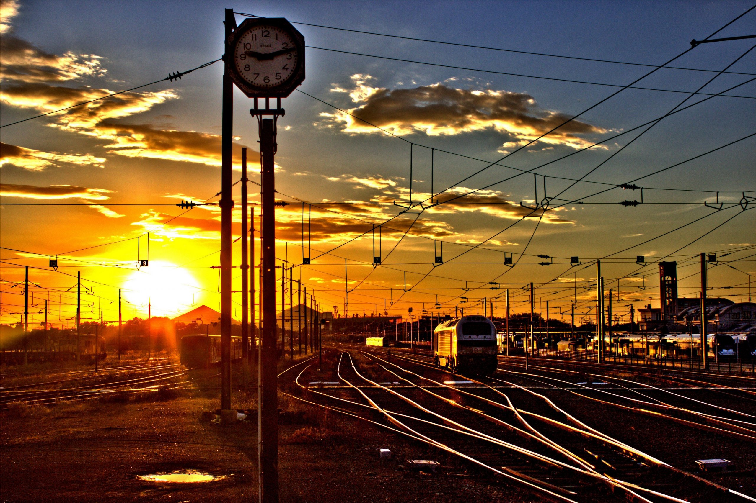 Fonds d'cran Transports divers Trains Ambiance ferroviaire 80