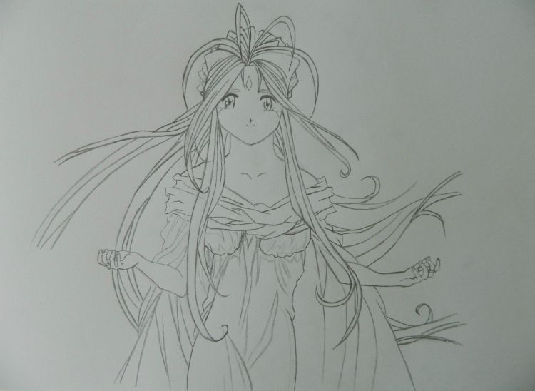 Wallpapers Manga Ah! My Goddess Belldandy