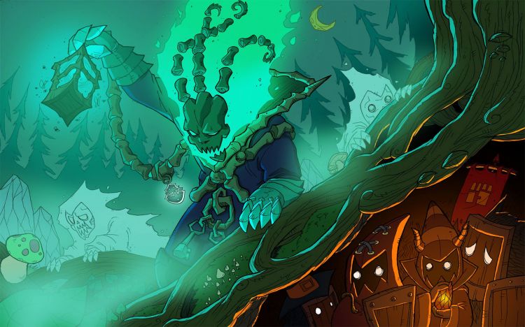 Fonds d'cran Jeux Vido League of Legends - Clash of Fates Thresh